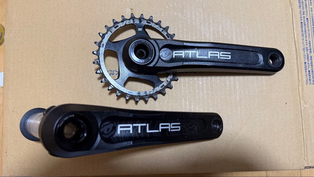 RACEFACE クランク ATLAS チェーンリング付き - メルカリ