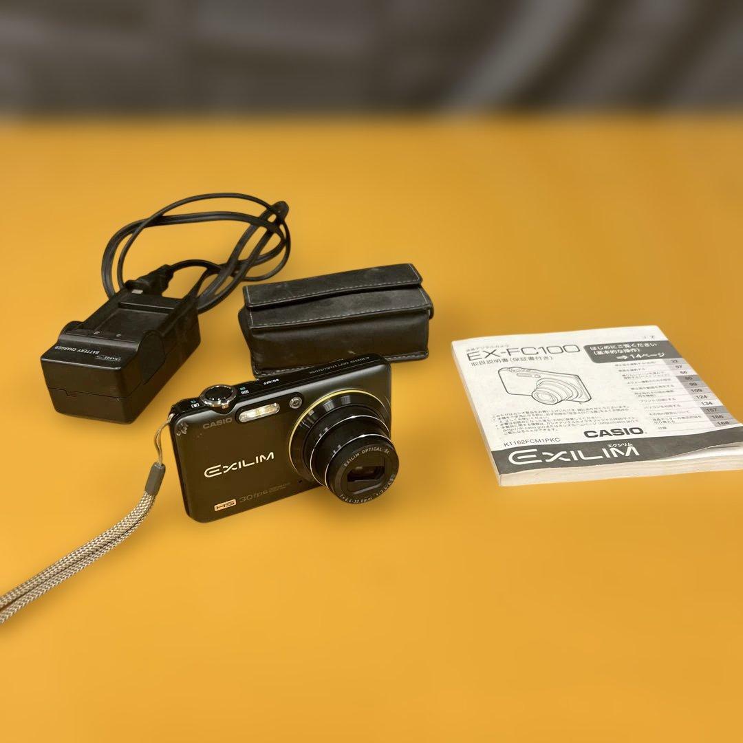 CASIO EXILIM EX-FC100 コンパクトデジタルカメラ - メルカリ