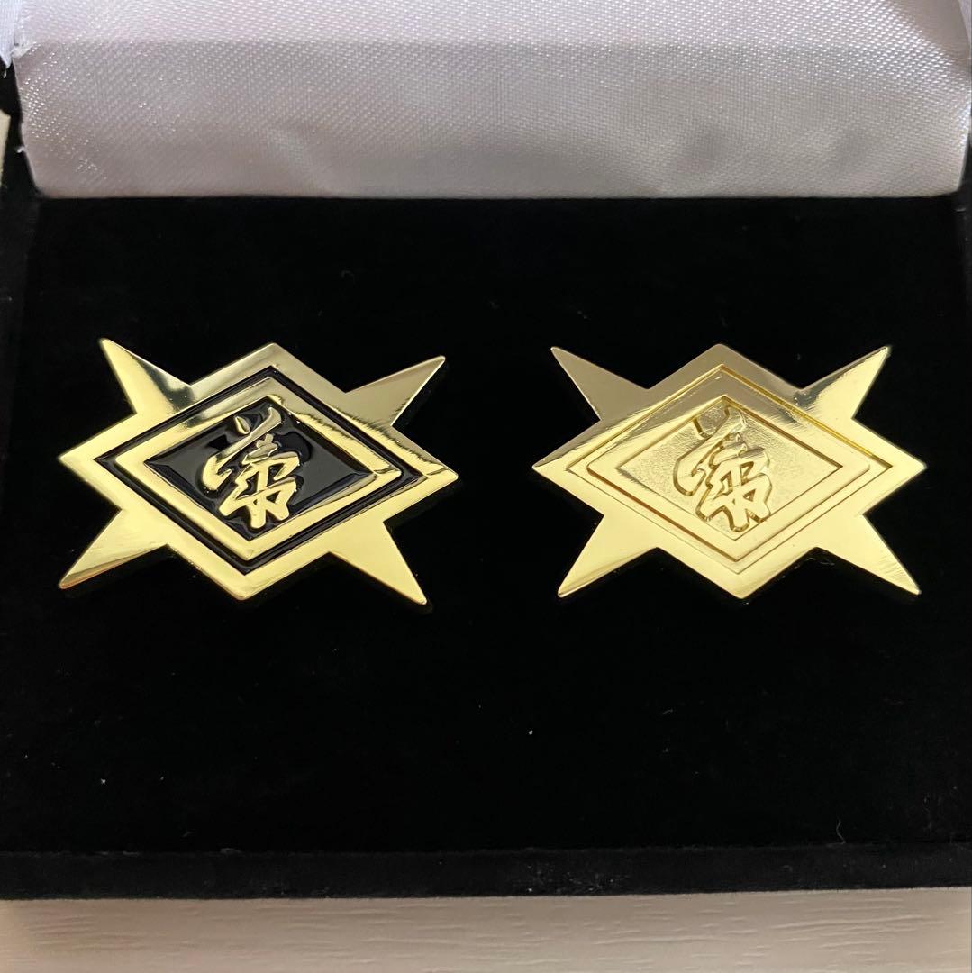 刃牙博 花山組 代紋 ピンバッジ バッチ - メルカリ