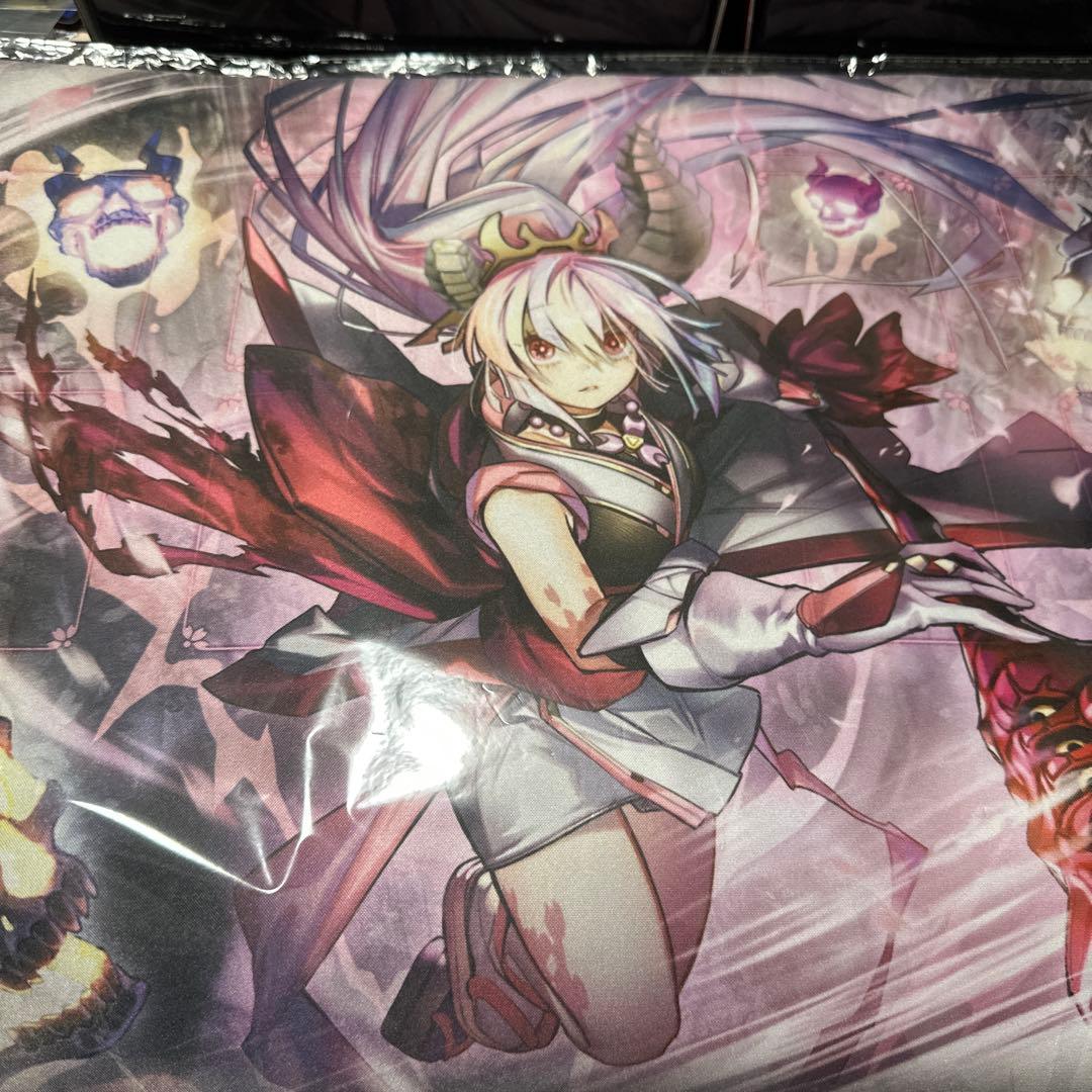 遊戯王 現世離レ カクリヨノチザクラ プレイマット 新品未開封