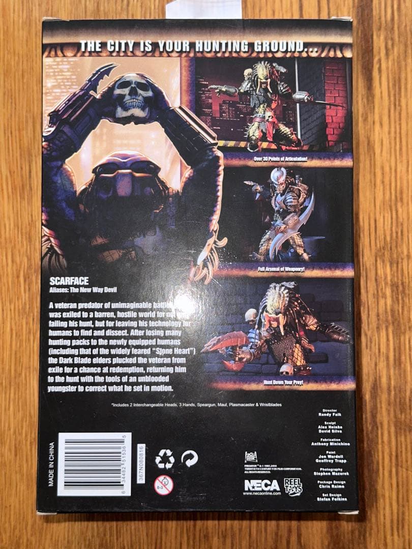 SF・ファンタジー・ホラー NECA PREDATOR: CONCRETE JUNGLE