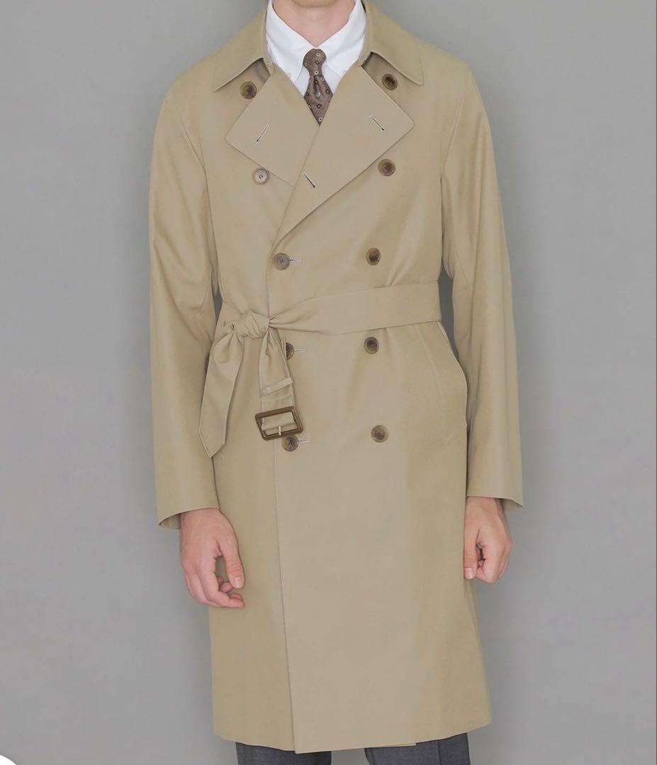 マッキントッシュDUNFORDトレンチコート LEON掲載】【DUNFORD TRENCH】ギャバジントレンチコート