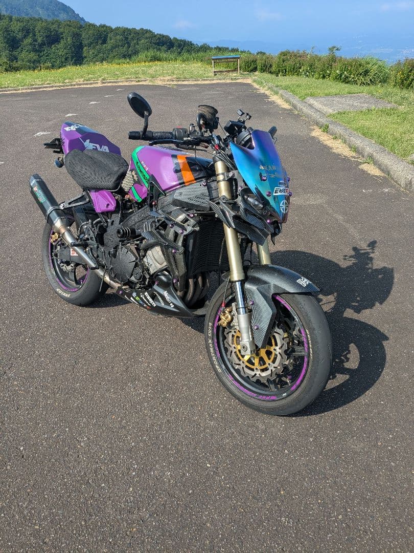 慣らし終了zxr250ドゥカティストリートファイター仕様！z1000にも見え