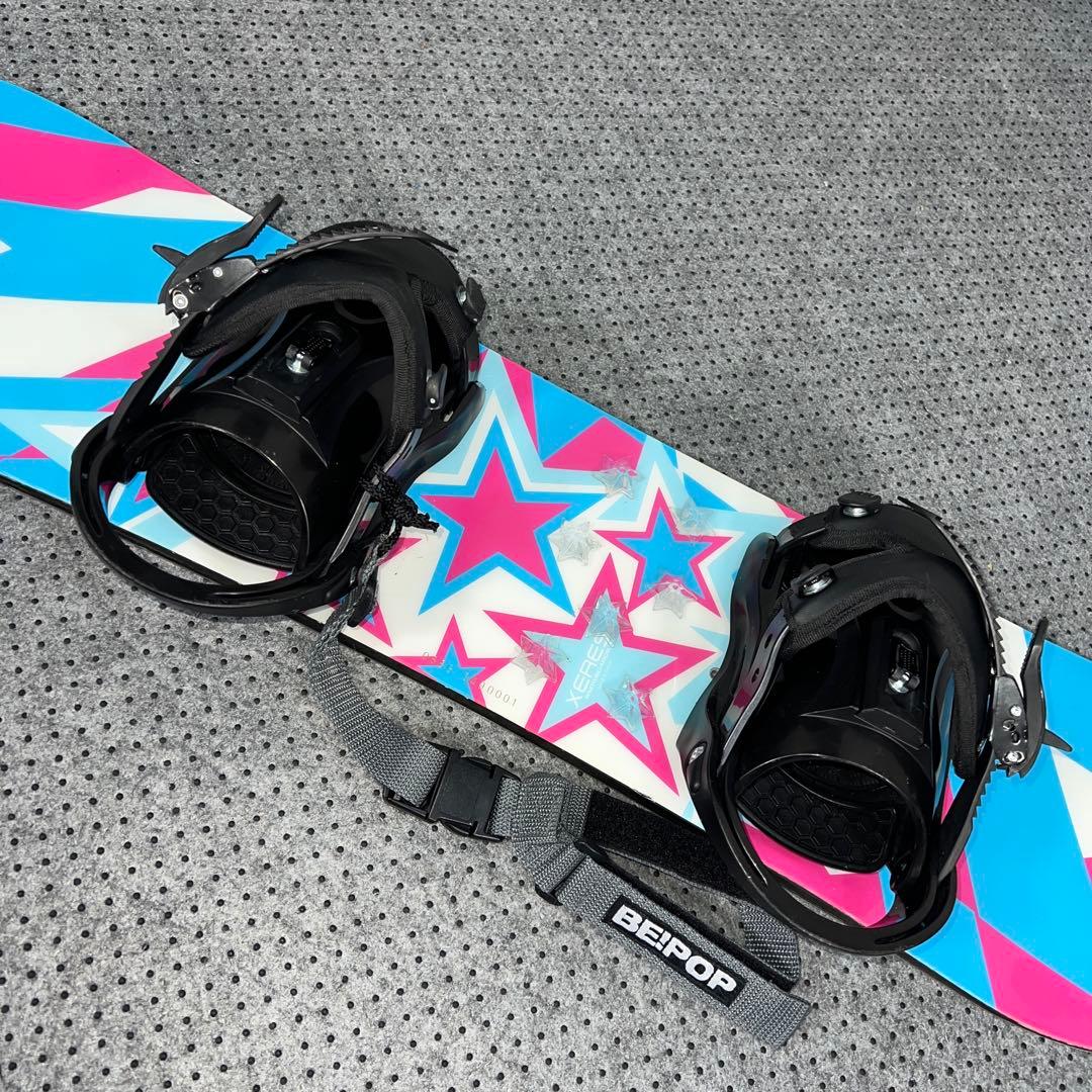 数回使用 キッズスノーボード 88cm XERES×バイン×レースブーツ - メルカリ
