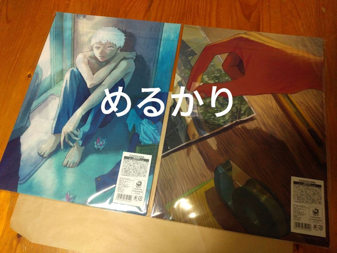 な】光が死んだ夏　ジュンク堂　ポケット付きクリアファイル　よしき　ヒカル