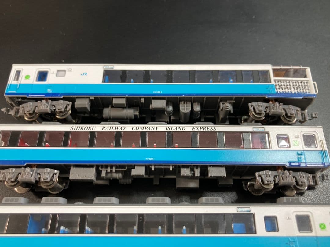 A1681 JR四国 50系「アイランドエクスプレス四国」改造後 客車5両
