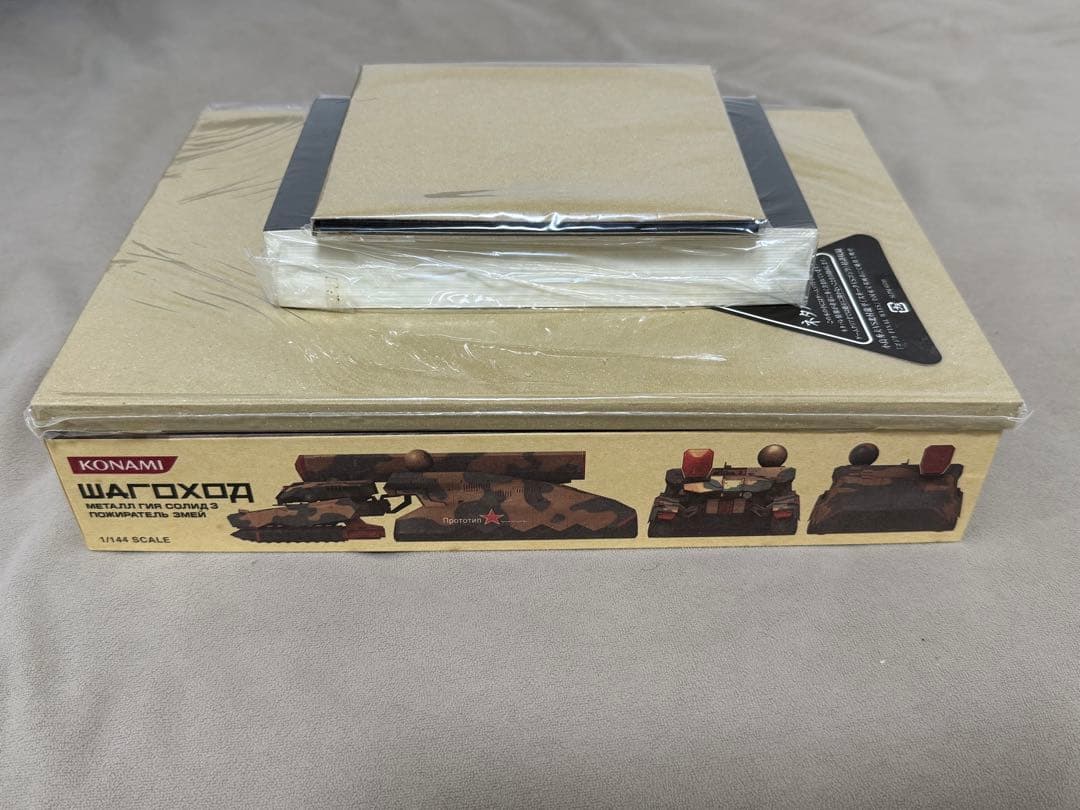 1/144 シャゴホッド MGS3 スネークイータープレミアムパッケージ同梱品