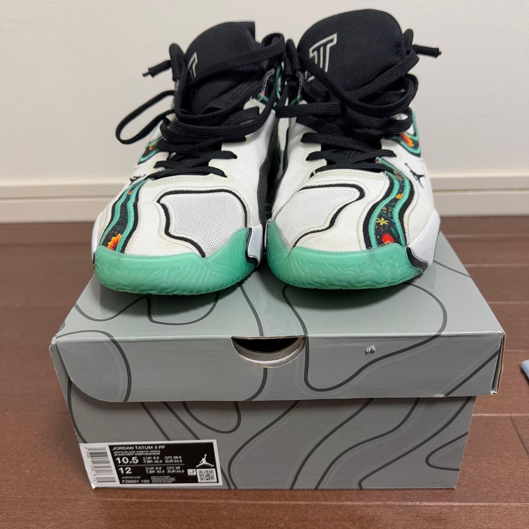 箱付き、美品！！ Jordan テイタム3PF 10.5(28.5cm)