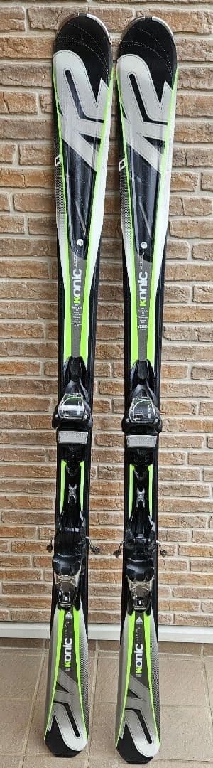 k2 konic lite 75 156cm カービングスキー板 - メルカリ