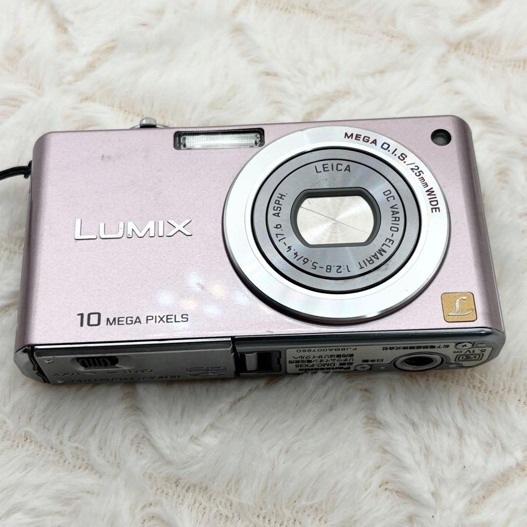 動作良好 Panasonic LUMIX DMC-FX35 ピンク - メルカリ