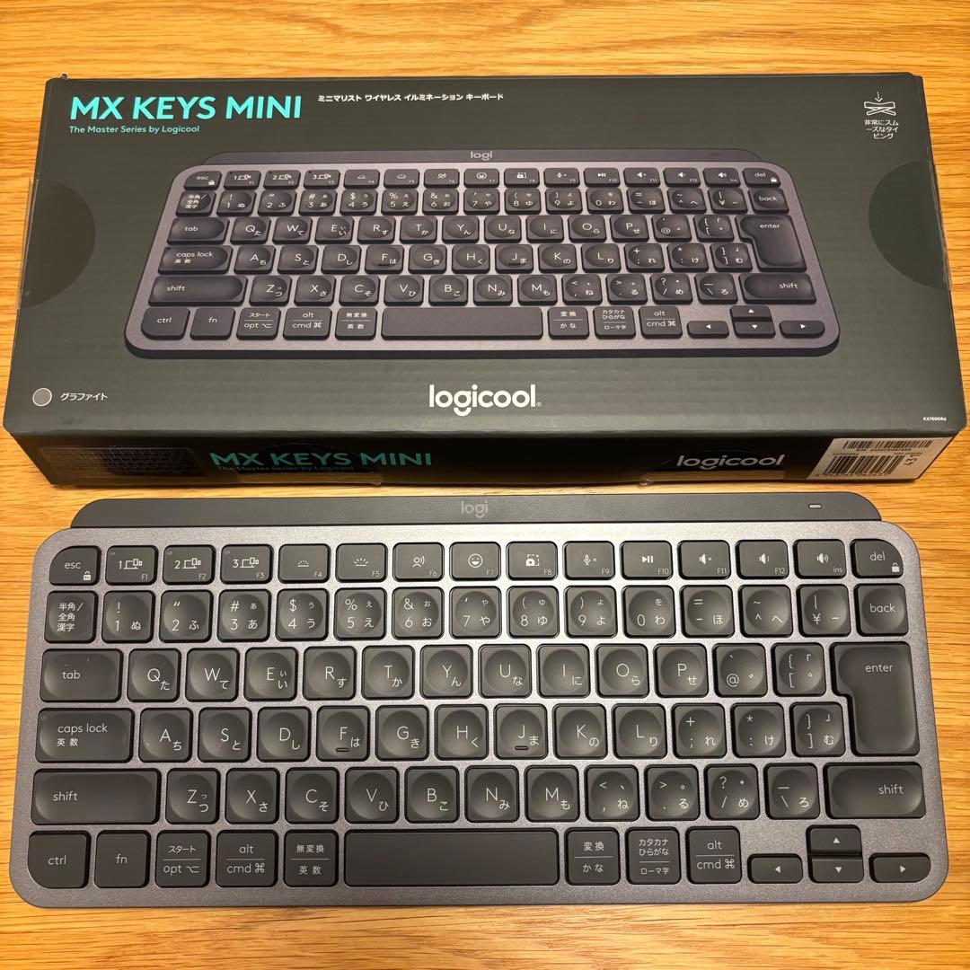 極美品】Logicool MX KEYS MINI KX700GRd - メルカリ