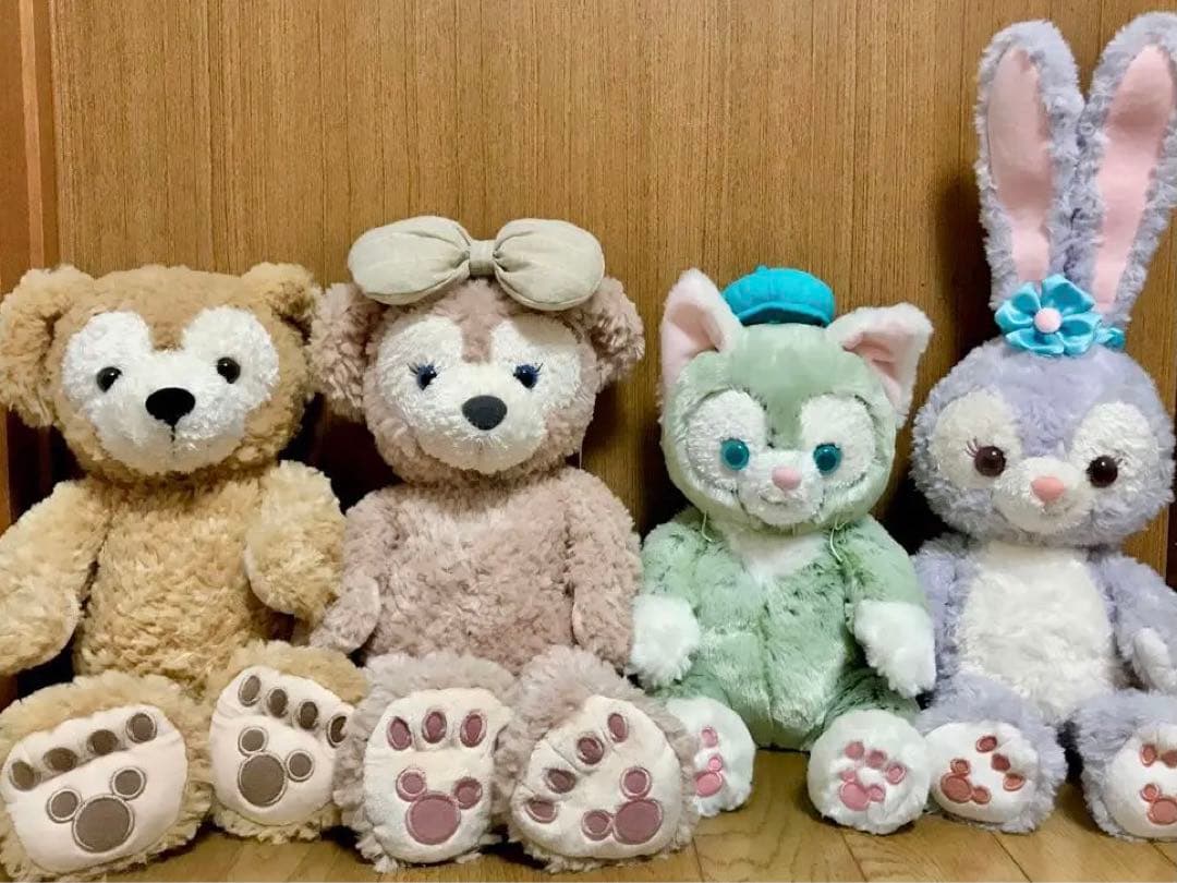 ダッフィーフレンズSサイズ4体セット Amazon.co.jp: 【5体セット】ダッフィー シェリーメイ ジェラトーニ