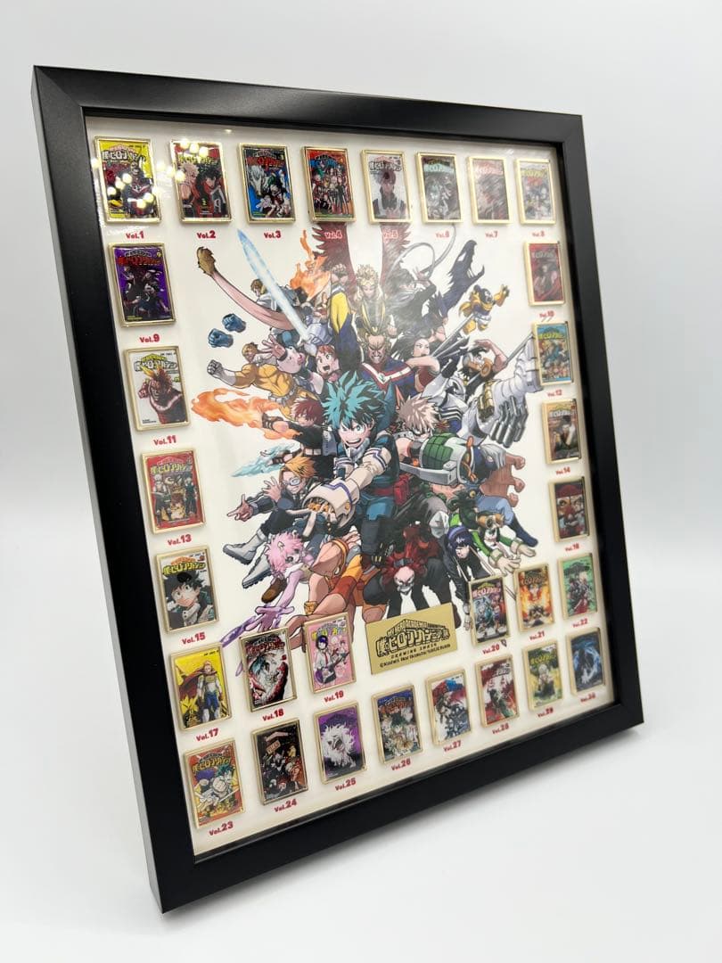 ヒロアカ展 DRAWING SMASH 額装ピンズセット（JC1～30巻） - メルカリ