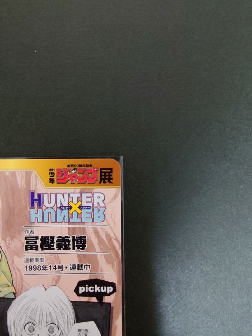 ジャンプ展 オールスターカードコレクション レア ホロ キラ ハンター