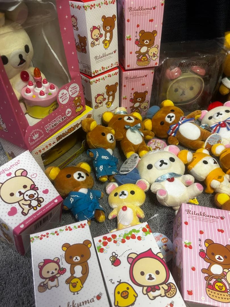 【大量まとめ売り】リラックマ ぬいぐるみ＆グッズセット タグ付き・レアあり