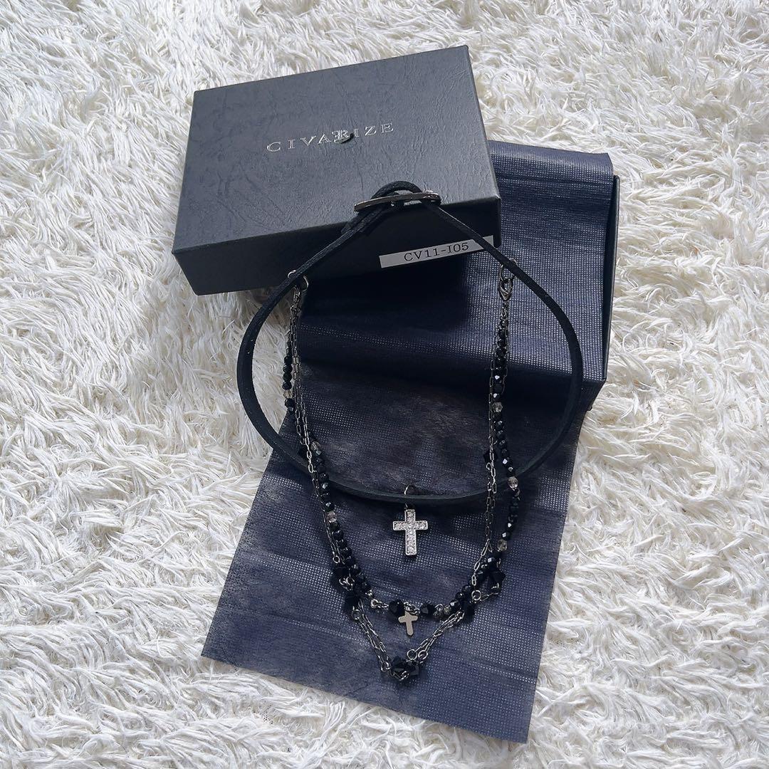CIVARIZE シヴァーライズ チョーカー y2k V系 十字架 ネックレス