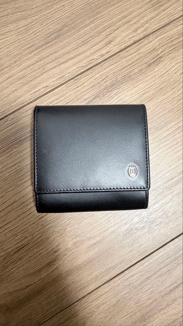 Cartier ブラックレザー ケース トラベルケース レザー ブラック 箱・保存袋・ Gカード