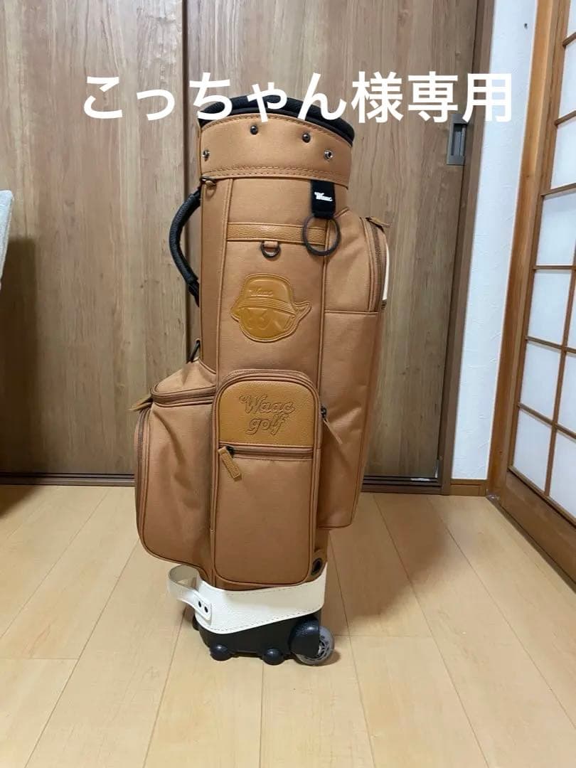 WAAC Bucket Waacky 9 型キャディバッグ　キャスター付き WAAC ワック ゴルフ スタンドキャディバッグ UNISEX BUCKET WAACKY