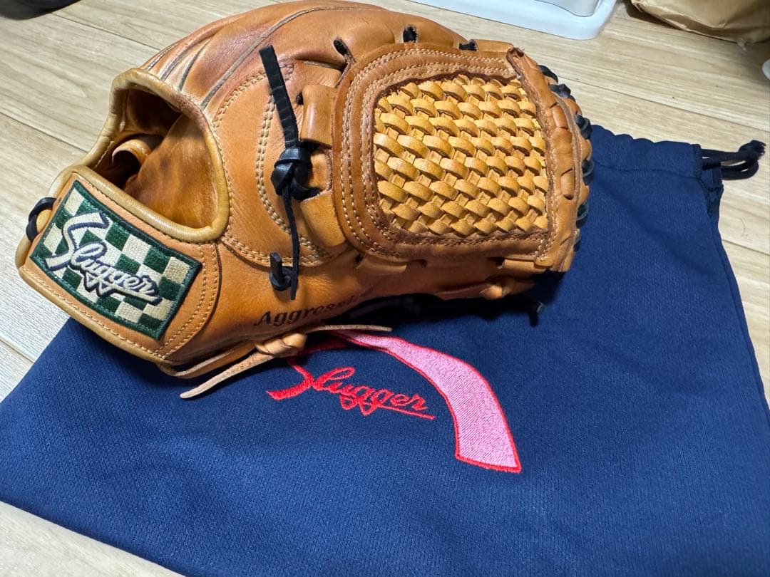 【グラブケース付き】久保田スラッガー　一般軟式内野手用グラブ ハタケヤマ・久保田スラッガー】軟式グラブ - 内野手用【センスポ】