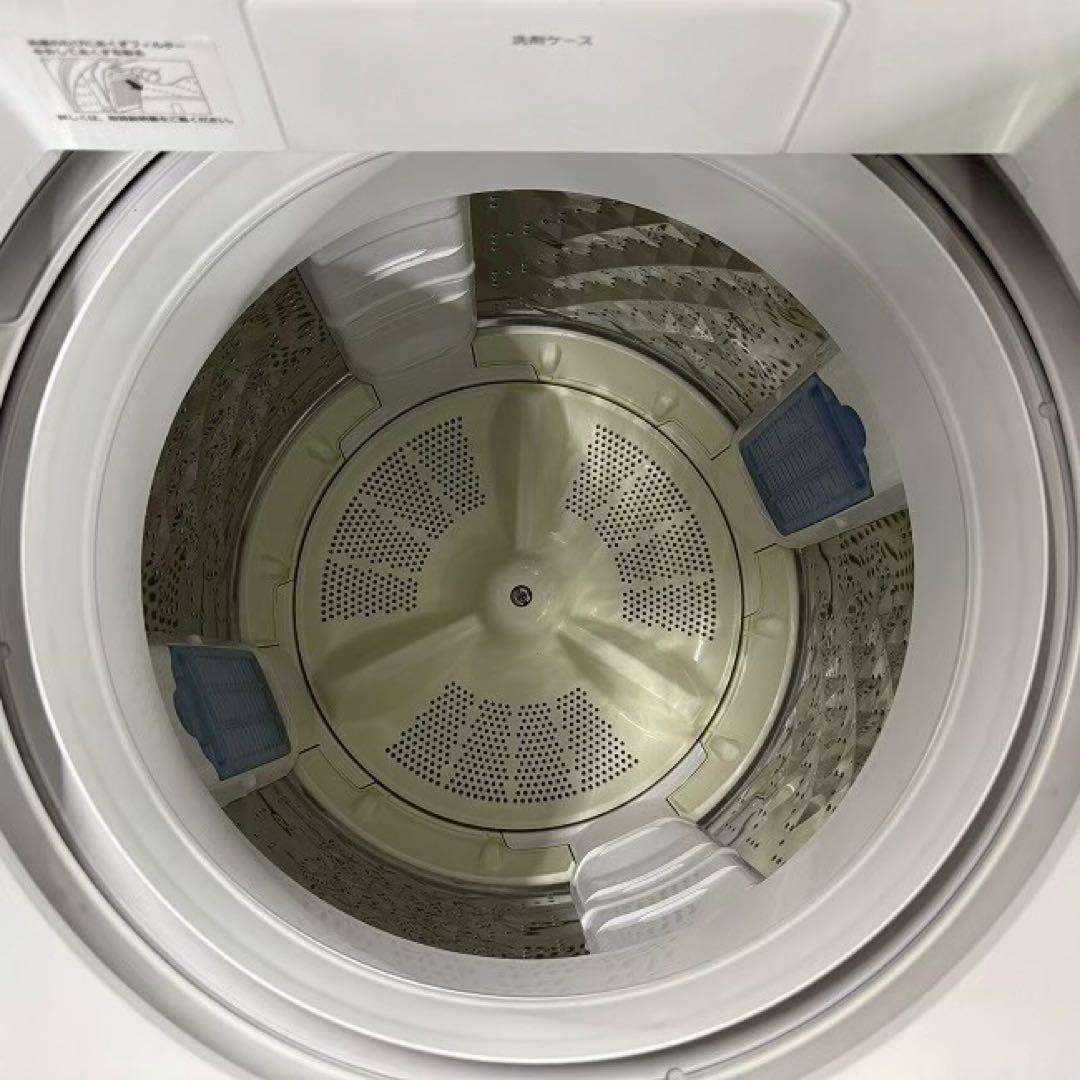 東京23区配送無料 パナソニック 縦型洗濯機 NA-FA100H 分解清掃済み