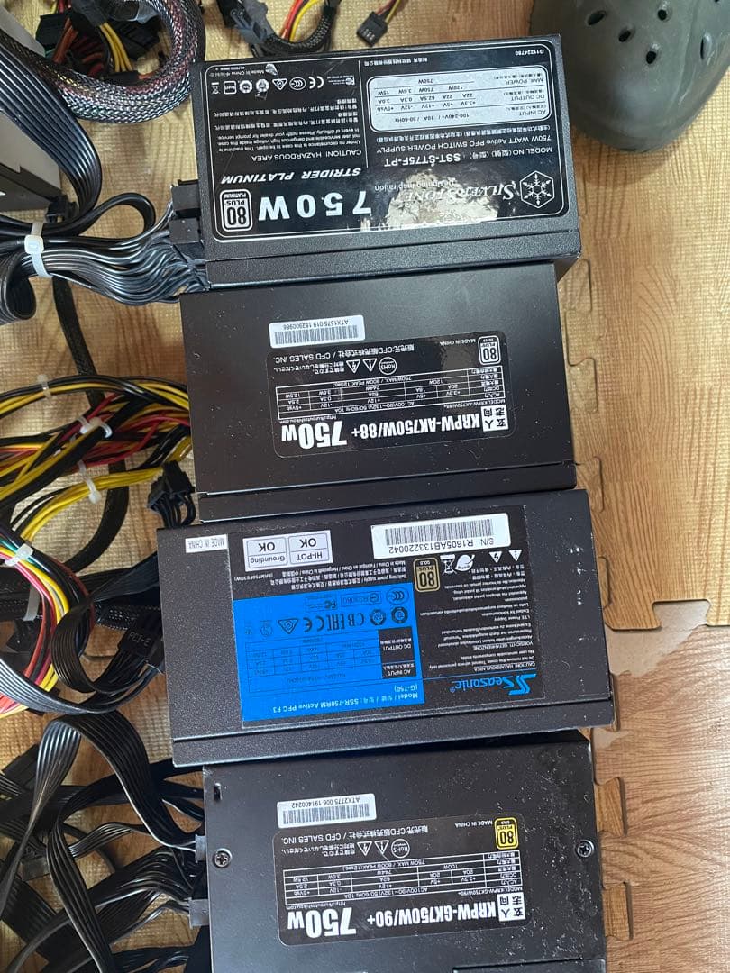 29/12-C 3電源ユニット　750W 10個セット