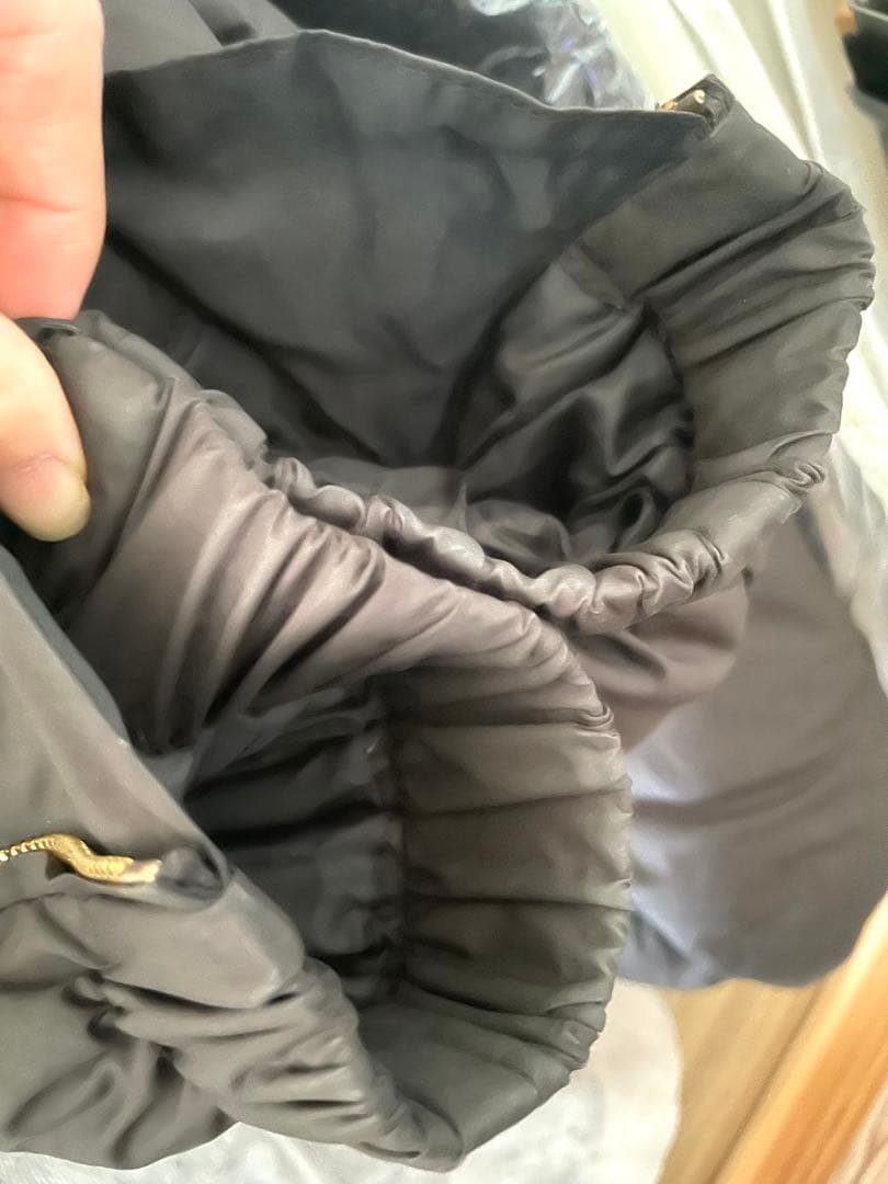 名品 ドゥーズィエムクラス フードダウン 黒 フリー 定価8万以上 美品