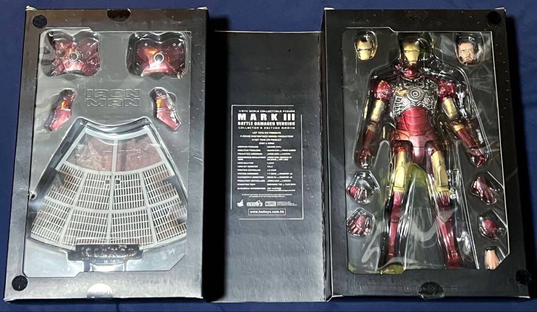 アイアンマン　マーク３（バトルダメージ版）ホットトイズ