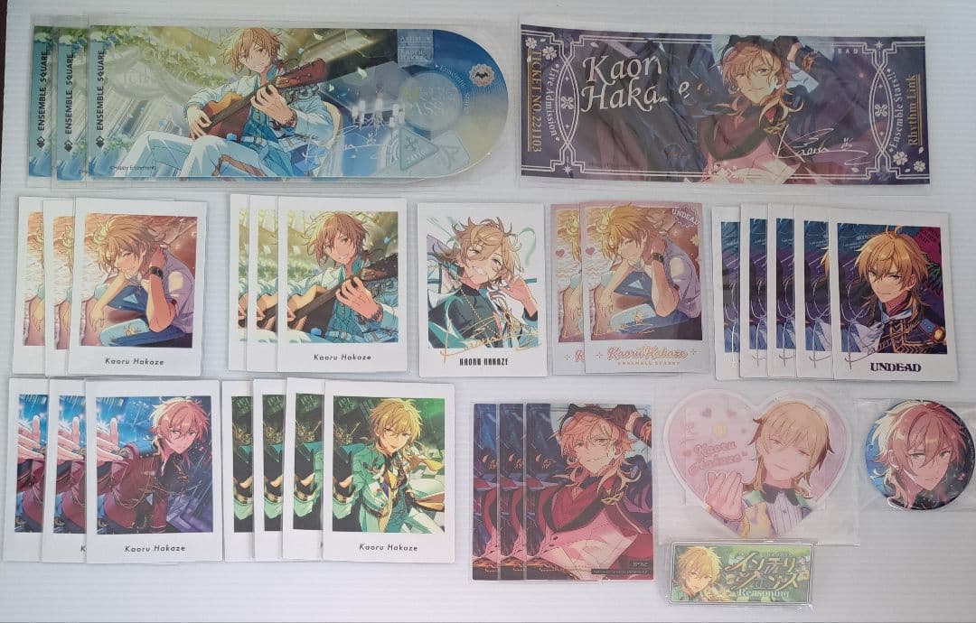 あんスタ 羽風 薫 バナコレ ぱしゃっつ 中国レコードチケット 他セット