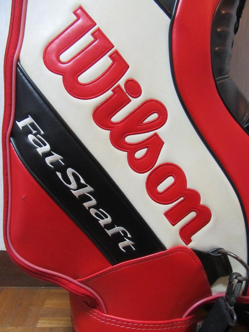 ☆激レア コレクション☆ウイルソン☆FatShaft☆3点式バック☆レッド