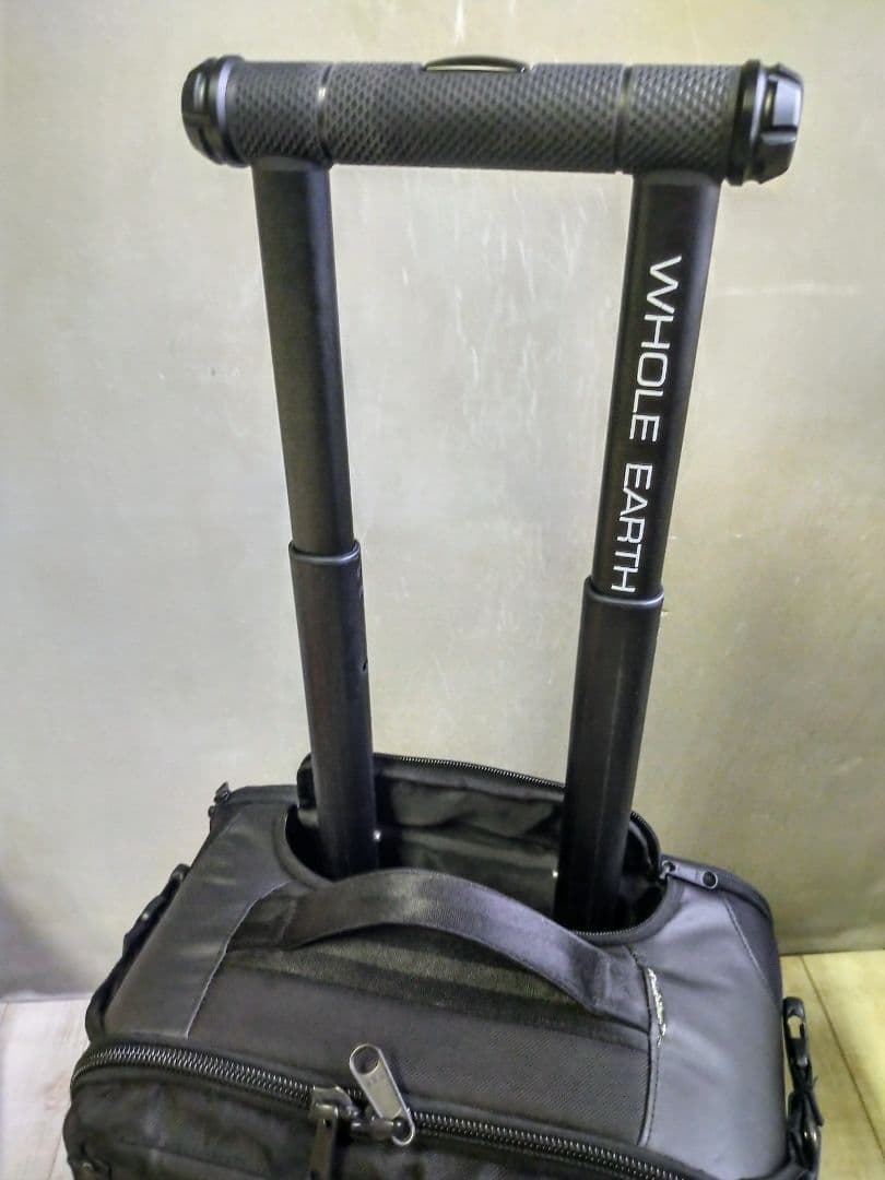 ホールアース WholeEarth ソフトキャリーケース 35L 収納ポケ多め