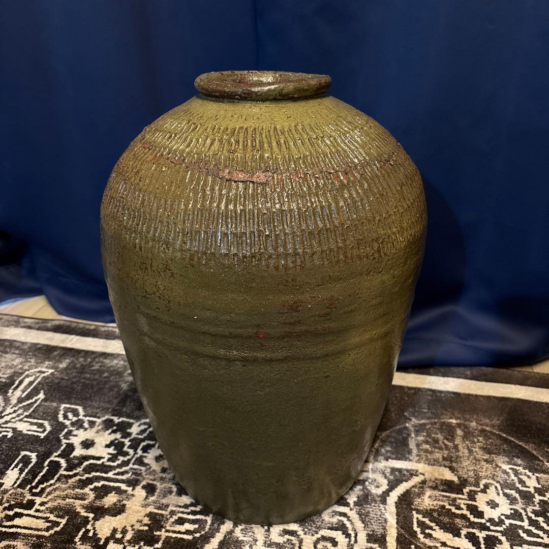 ⬛︎紹興酒⬛︎大甕⬛︎古中国大鉢⬛︎壺かめ傘瓶骨董陶器骨董備前常滑