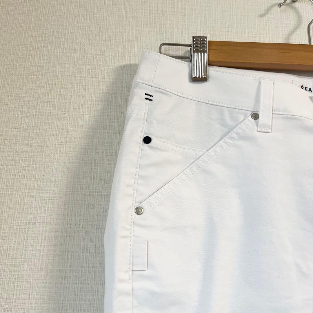 未使用品】パーリーゲイツ ゴルフ パンツ 2 ホワイト 白 レディース