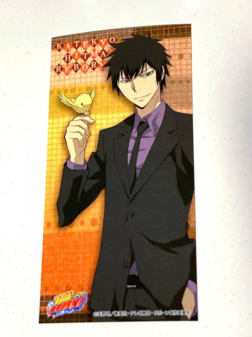 雲雀恭弥 ヒバード 家庭教師ヒットマンREBORN! シール1枚 - メルカリ