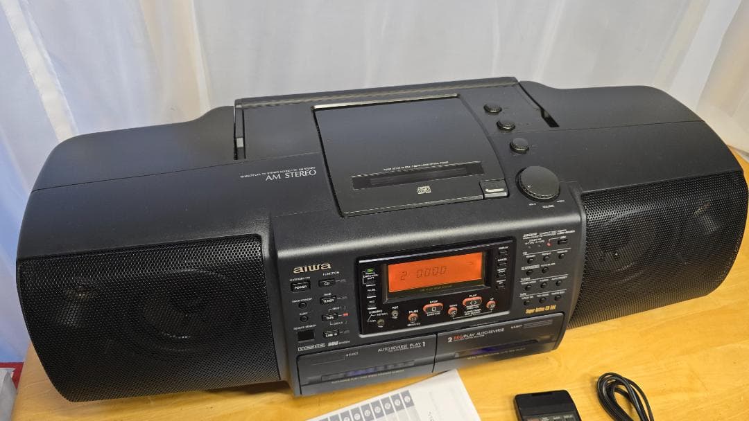 AIWA CSD-SR80改 Bluetooth搭載CDラジカセ 完動美品172 - メルカリ