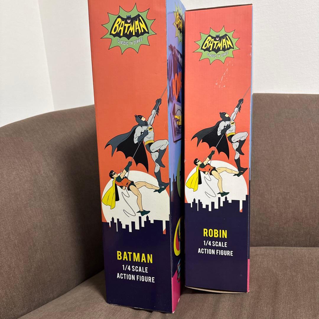 【2体セット】バットマン・ロビン 1/4スケールアクションフィギュア