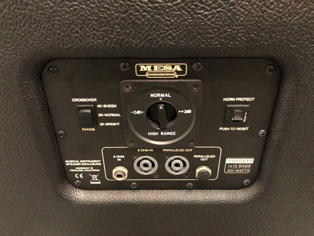 Mesa Boogie Powerhouse1x12 ベースアンプキャビネット - メルカリ