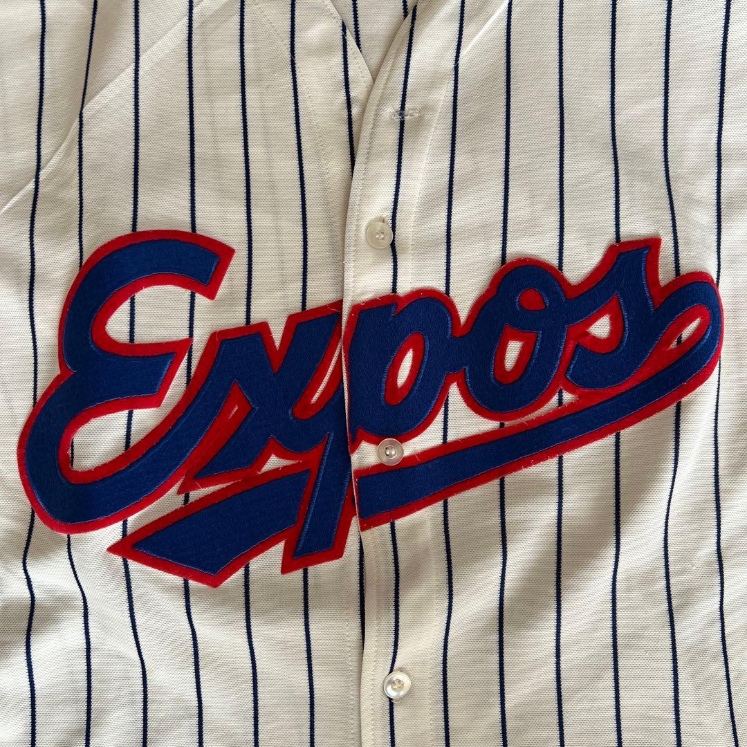 モントリオールエクスポズ 激レア ベースボールシャツ GENUINE社カナダ