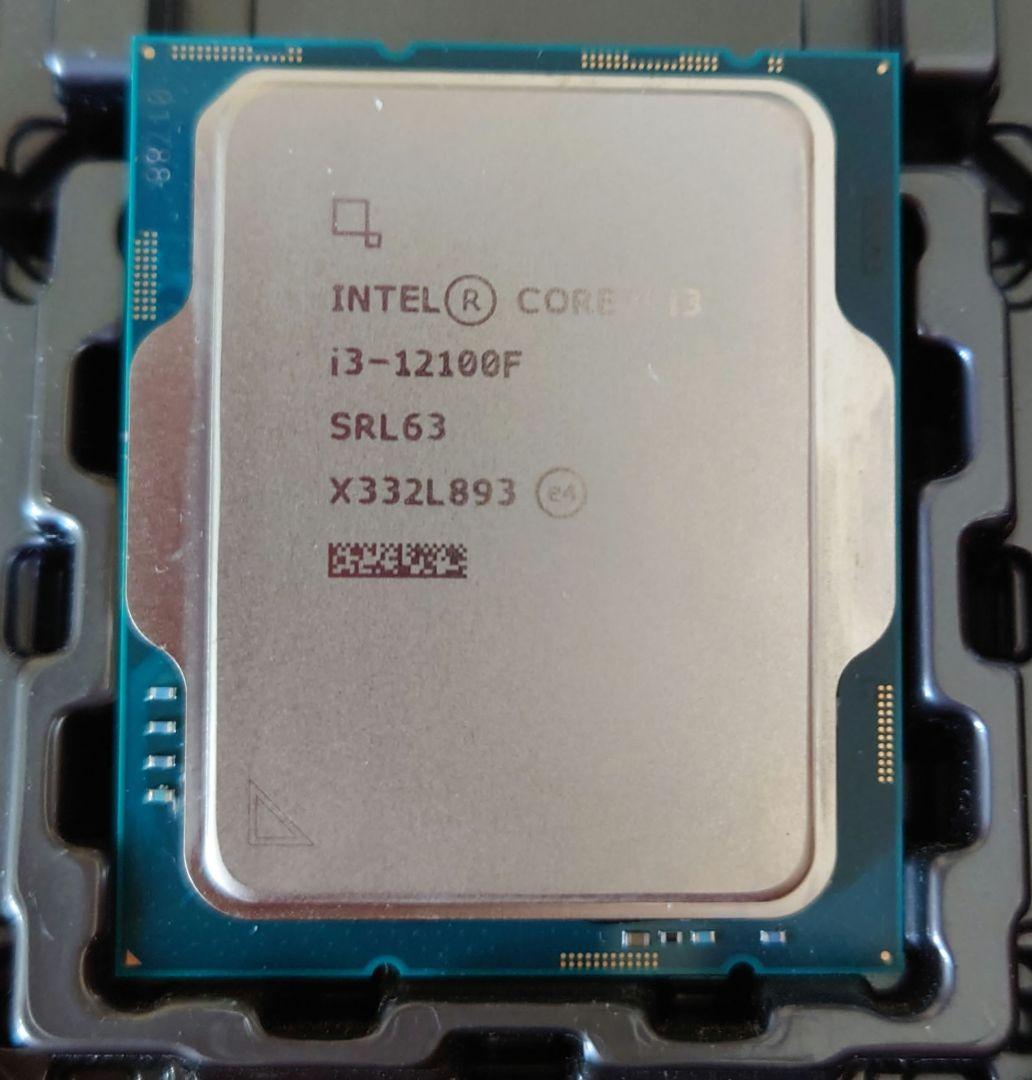 可動品　Intel Core i3-12100F CPU Intel Core i3-12100F Review: The New Budget Champ | TechSpot