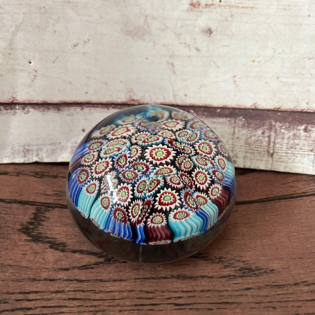 ベネチアンガラス ムラノ ペーパーウェイト 文鎮 - メルカリ