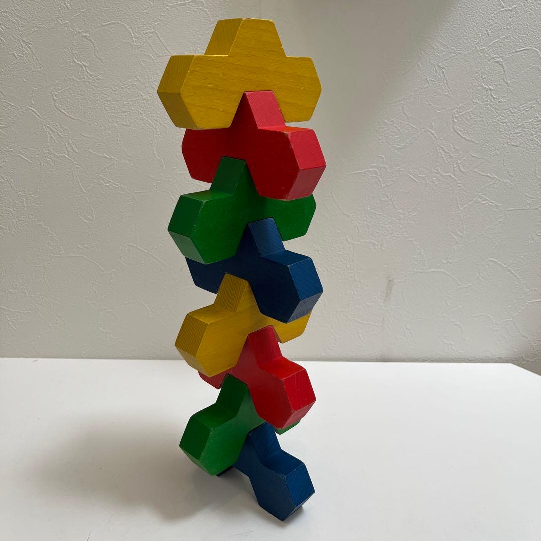 sina ジーナ社 ハニーフラワー 積み木 - メルカリ