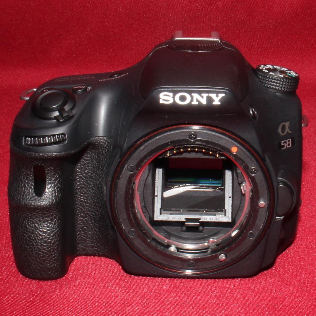 ⭐️スマホに転送セット付き⭐️❤️SONY α58 トリプルレンズ