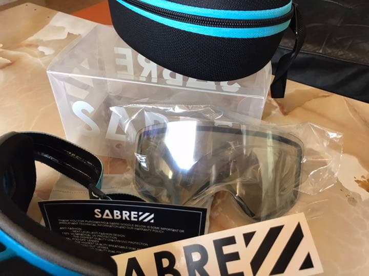 新品 セイバー SABRE ゴーグル スキー スノーボード bmx ヨコノリ