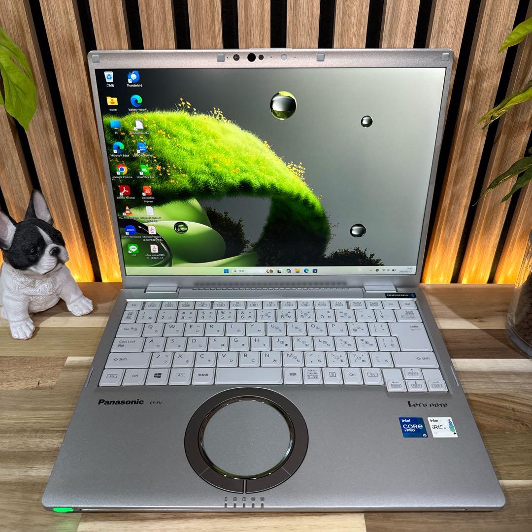 準美品‼️Let's note FV1☘第11世代☘️メモリ16GB☘ノートパソコン