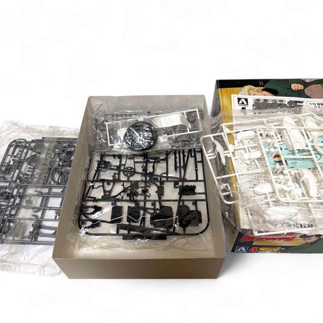 アオシマ　特攻の拓　KAWASAKI ZⅡ 沢渡弘志 仕様 未組立