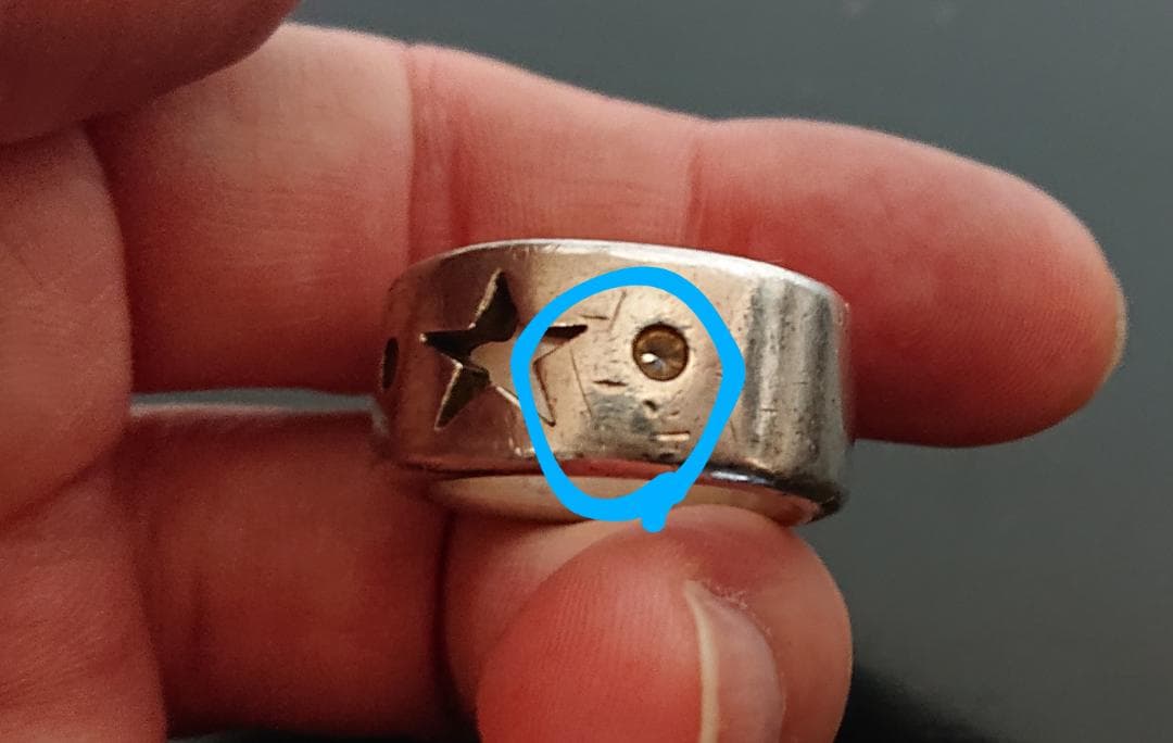 EDF イーディーエフ リング シルバー シルバー925 星 スター ワン