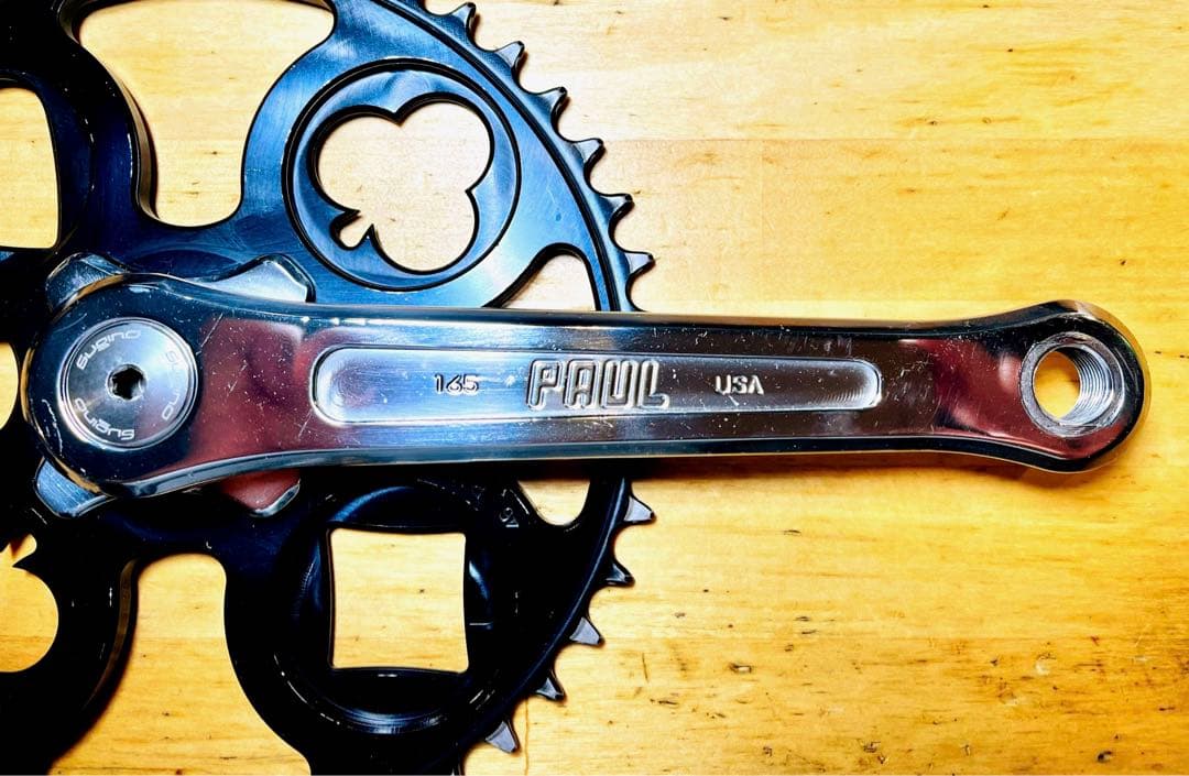 希少PAUL ポールロイヤルフラッシュチェーンリングクランクセット
