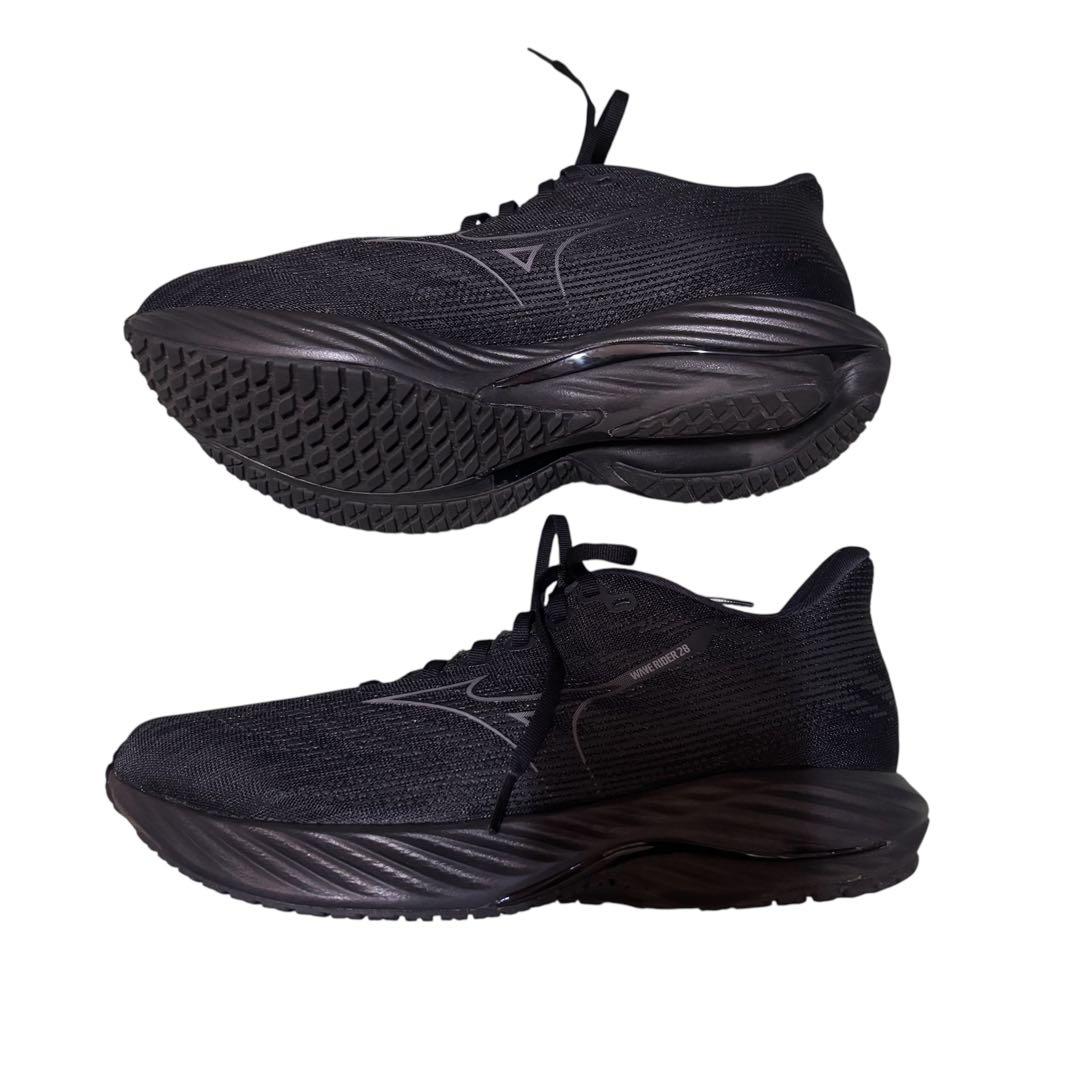 ミズノ ウェーブライダー28 27.5cm スニーカー ランニングシューズ