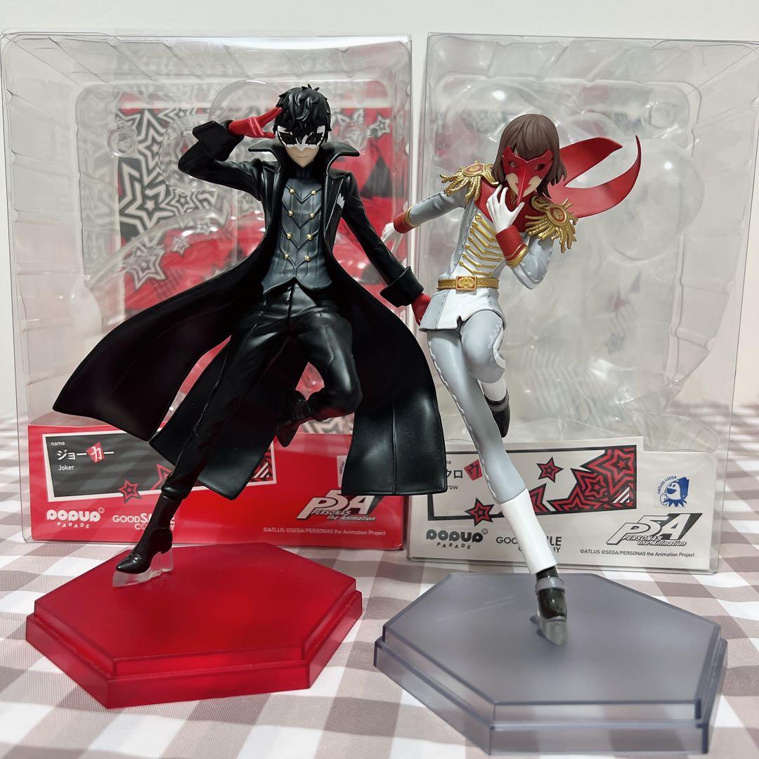 ペルソナ5 ジョーカー クロウ 明智吾郎 主人公 雨宮蓮 フィギュア