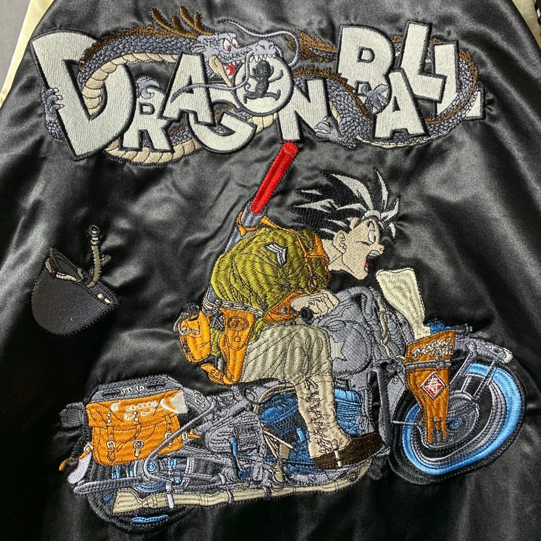 激レア 古着 メンズ アウター スカジャン ドラゴンボール 悟空 2XL