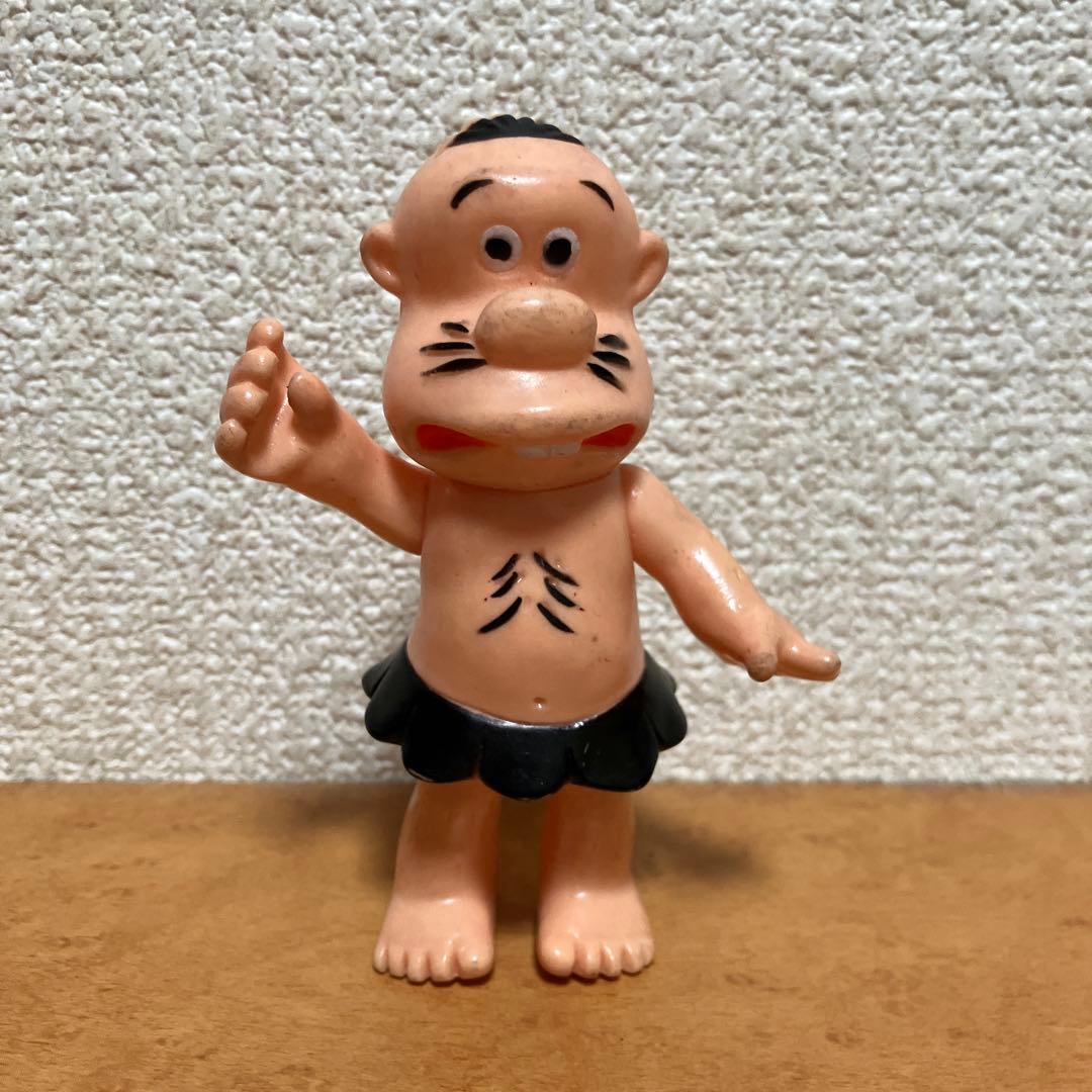 はじめ人間ギャートルズ とうちゃん ソフビ フィギュア 昭和レトロ 園山俊二 はじめ人間ギャートルズ とうちゃん ソフビ フィギュア 昭和レトロ